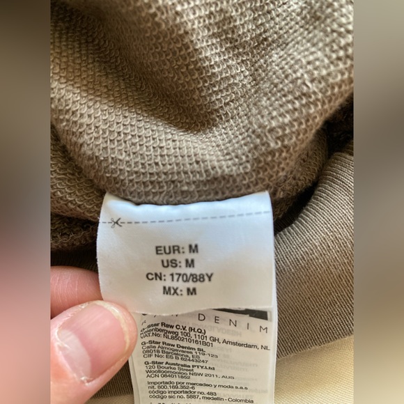 G-star Raw camouflage print sweater - size M - Picture 9 of 16